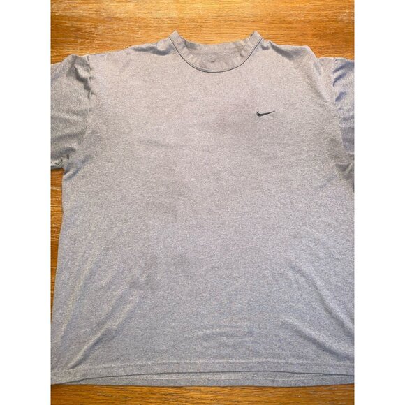 Nike Mens Heather Gray Dri-Fit Athletic T-Shirt Size XL - Picture 1 of 2